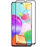 Samsung Galaxy A07 Glass Screen Protector, Black Frame, 9H Hardness, Easy Assembly, Shockproof