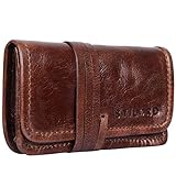 Tabaktasche Leder Antik Braun Stilord "Flavio"
