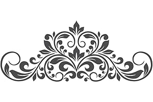 BIANCO SHABBY biancoShabby® Stencil Professionale RIUTILIZZABILE Made in Italy (Classico 06 Grande)