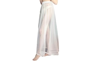 JOYKK Women Petticoat Gatherer Dress Underskirt Save Bride Bridal Gown Buddy Partner Gather Skirt Slip Wedding Accessories,White,95cm/37.40in