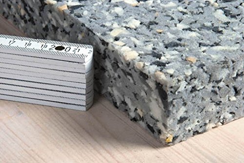 Preisvergleich Produktbild Verbundschaumstoff V120 100x200x6 cm Verbundplatten recyclingfähiger Preßschaum