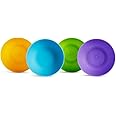 Munchkin Multi Bowls, 4 colorful bowls for the little minds, unbreakable, colorful and always fun to eat from, easy to hold, BPA free, Infant/Baby, 6 Months and above, Pack of 4