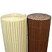 Produktbild Rapid Teck (5€/m²) PVC Bambus Sichtschutzmatte 100cm x 500cm [Braun] Sichtschutz/Windschutz/Gartenzaun/Balkon Umspannung Zaun