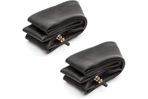 ECOVELO 2 Camere d’aria Moto 2 1/4 – 17 Valvola TR4 Per Pneumatici Moto Ruote 17” Piaggio Ciao Si Ciclomotore 50