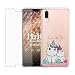 Produktbild Huawei Mate 10 Lite Hülle Ttimao Ultra-Dünne Transparent Flexibel Weich TPU Silikon Handyhülle [Gehärteter Glas Film] Stoßfest Anti-Scratch Bumper Schutzhülle-Liebhaber Einhorn