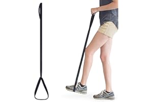 DHKFXKT Leg Lifter Strap, 1 Piece Helping Hand Company Leg Up Leg and Foot Lifter Mobility Aids, Leg Strap Knee Replacement Recovery Aids, for Get in and Out of Bed,Car,Wheelchair for Disables and Elderly