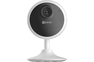 EZVIZ CB1 1080P Camera Surveillance WiFi Intérieur sans Fil sur Batterie 1600mAh, Caméra Bébé WiFi 2.4Ghz, Détection de Personne, 5m Vision Nocturne, Audio Bidirectionnel, Type C, Magnetic Mount