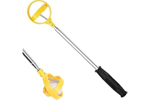Tunejoy Retriever per Palline da Golf Telescopico Golf Ball Retriever Retrattile Portatile Pratico Strumento Accessori Acciaio Inossidabile per Golfista Acqua Uomo
