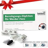 Beruhigungs-Zäpfchen für Werder-Fans | Lakritz Zäpfchen zur Anwendung bei Niederlagen, Gegentoren & Abstiegsangst