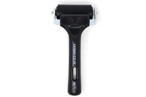 Artway Gummi Brayer Roller – 5,5 cm – svart – idealisk bläckrulle för tryck/linotryck