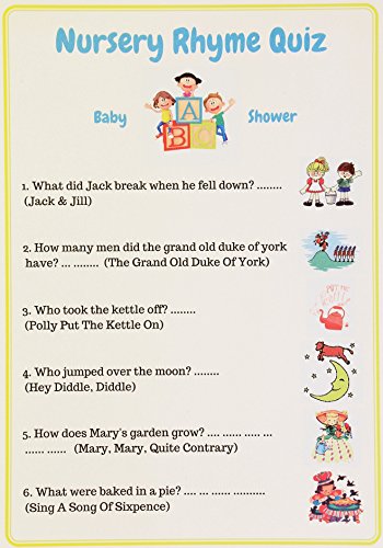 Buy Baby Shower Games Uk Products Online In Kuwait Farwaniya