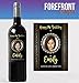 Produktbild personalisiert Foto Geburtstag Wein Flasche Label Custom – perfekte Geschenkidee – Texten für jede Gelegenheit oder Event – Party für/Hochzeit für/Geburtstag Geschenk
