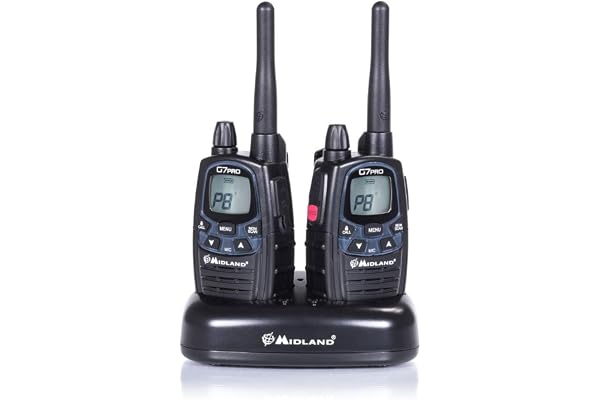 Midland C1090-G7 Pro Talkie Walkie Noir