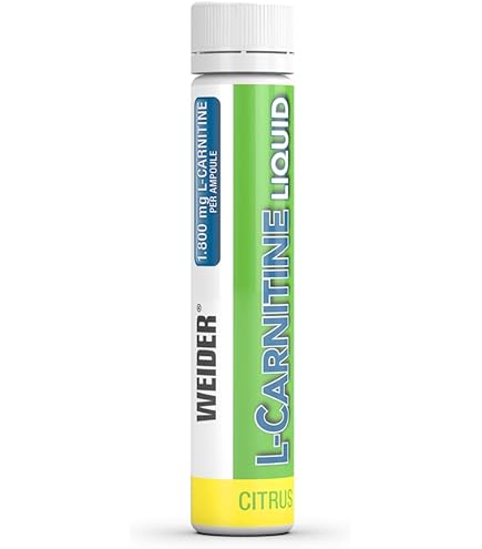 Weider L-Carnitine Liquid packs, 20 ready to go ampoules, Purest L-Carnitine  : Amazon.co.uk: Health & Personal Care