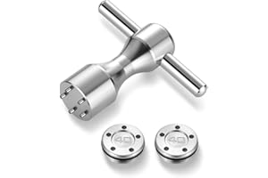 ROYMADE Golf Putter Weights for Scotty Cameron 2pcs 5g/10g/15g/20g/25g/30g/35g/40g/45g with Wrench Kit Set Compatible with Titleist Scotty Cameron Putter Newport
