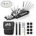 Produktbild Fahrrad-Multitool, Migimi 16 in 1 Werkzeuge für Fahrrad Reparatur Set Multifunktionswerkzeug Reparatur Fahrradwerkzeug Tool, Werkzeugset Fahrrad mit Tasche, Selbstklebendes Fahrradflicken usw