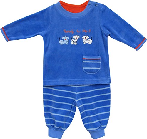 Schnizler Baby Girls' Tracksuit Blue Blau (original 900) 3-6 Months