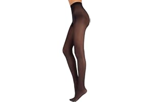 CALZITALY Collants de Danse Femme avec Pied | Rose, Noir | XS, S, M, L, XL | 40 DEN | Fabriqué en Italie