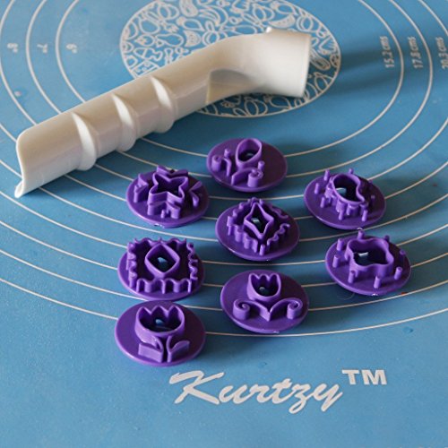 KurtzyTM Edelstahl Wassermelonen-Schneider und Melonenlöffel; Obst Werkzeug-Set – Entkerner, Löffel - 2