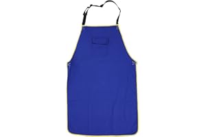 Yosoo Health Gear Fire Retardant Smoking Apron, Heat Resistant Welding Safety Work Apron