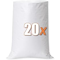 Sacchi Polipropilene 70x120cm - 10 Pezzi, Con Fodera PE Per Macerie E Rifiuti - Foto 3