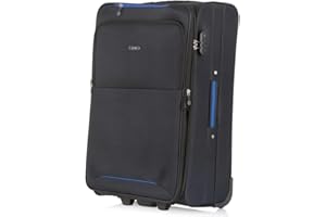 OCHNIK Grande Valise | Valise Souple | Matériau : Nylon | Couleur : Noir | Serrure à Combinaison | Taille : L| Dimensions : 74×46,5×31,5 cm| Capacité : 108l | Haute qualité