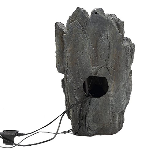 Köhko Springbrunnen „Sächsische Schweiz“ Gartenbrunnen Brunnen für Außen und Innen - 5