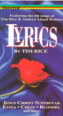 Preisvergleich Produktbild Lyrics by Tim Rice [VHS]