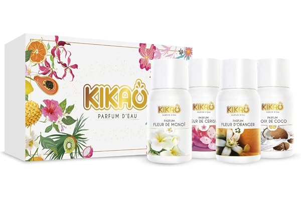 KIKAO - Coffret parfum Spa & Piscine - "Les floraux et fruités"