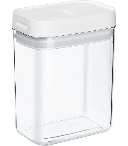 Voorraaddozen met deksel, luchtdicht, 2400 ml, voorraaddoos met deksel, opbergdoos met deksel voor mueslibox, spaghetti, cornflakes houder, organizer, keuken, opslag en organisatie maatbeker