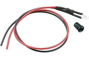 SWITCH ELECTRONICS 5 x UV ultra-violet Prewired 3 mm LED + supporto lunetta Light Lamp 12 V