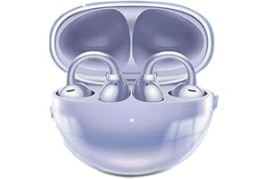 BAYUYPOO Osłona słuchawek TPU etui ochronne kompatybilne z Huawei FreeClip pokrowiec odporny na wstrząsy R4T5 odporny na zarysowania powłoka zmywalna obudowa