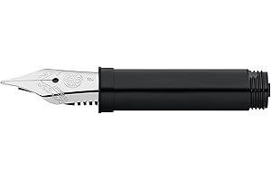 Kaweco Steel Nib Insert 060 with Thread Blank for Fountain Pens I Suitable for Sport Liliput DIA2 Original Special Student Series I Exclusive Stainless Steel Nib Replacement I Nib: F (Fine)