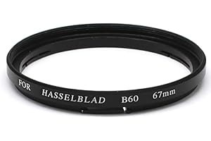 Pixco B60-67mm Metal Filter Adapter for Hasselblad Lens Bay Bayonet 60 Lens to 67mm Accessory (Hasselblad B60-67mm)