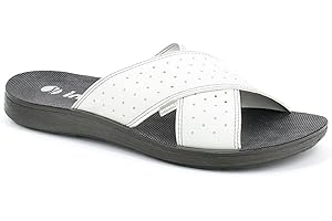 inblu Scalzati, Ciabatte estive Uomo MOD. VA-25 Bianco