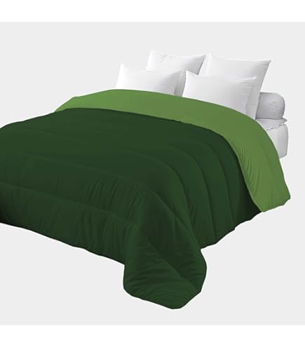 Piumone, Trapunta Matrimoniale, Singola, Piazza E Mezza, Marble 02 Verde - Foto 13