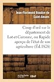 Image de Coup d'oeil sur le département de Lot-et-Garonne, ou Rapide aperçu de l'état de son agriculture: , de sa population et de son industrie en 1828