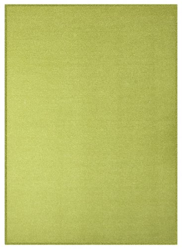Velour Teppich Trend Grün nach Maß – versandkostenfrei schadstoffgeprüft pflegeleicht antistatisch schmutzresistent robust strapazierfähig Wohnzimmer Kinderzimmer Schlafzimmer Küche Flur , Größe Auswählen:200 x 300 cm - 2