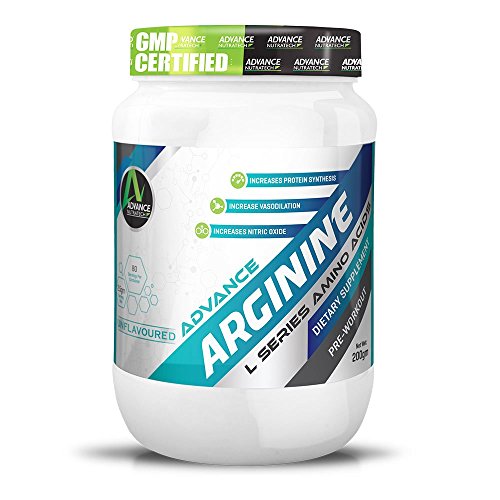 Advance Nutratech Arginine Aminos Pre-workout 200gm unflavoured Raw Powder with 80 Servings. RS.638 (49.00% Off) - Amazon