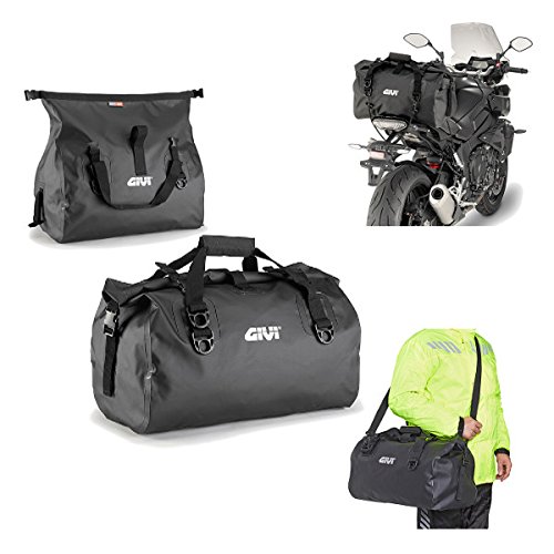Bolsa sillín grande impermeable 40 litros, colore negro EA115BK Givi