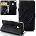 Produktbild Huawei P8 Lite(2017) Flip Case ISENPENK Für Huawei P8 Lite(2017) Klapp Hülle Leder Muster Blume Schmetterling [Schwarz] Original Magnet Bookstyle Wallet,Tasche Mit Gürtelclip Leder PU Lederhülle Schale Standfunktion Etui Schutzhülle Credit Card Slots Case Schutzhülle
