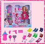 barbie fashionista articulada style Edad aplicable: 2-12 años, niños menores de 2 años, bajo la supervisión de adultos. Inspirar la inteligencia de los niños y estimular su desarrollo cerebral es una buena ayuda para los padres