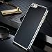 Produktbild Open Covers – Open Covers, Schutzhülle, Gehäuse-Schutz, für iPhone 6 Plus, aus Polycarbonat Metall Look chrom, Ultra Fine, schwarz/chrom. Modell Box Omsk.