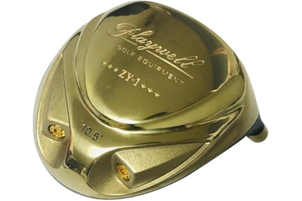 YIXANNX Clubs de Golf pour droitiers, Hommes et Femmes. Driver de Golf à Face en Titane pour Un Jeu assuré. Ce Driver Offre Puissance et à l'adresse et améliore considérablement Votre Jeu.