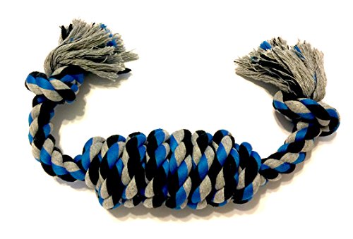 DOG-TUG-CHEW-Rope-Toy-by-Mary-Kate-Pets-Cleans-Gums-and-Flosses-Teeth-Sturdy-Make-Puppy-Training-Fun-Must-Have-for-Teething-Puppies