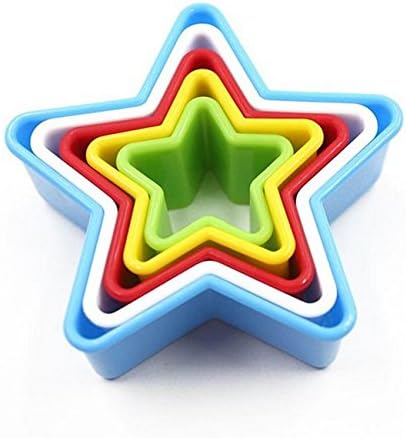 LALILEI Cookie Cutter Mould Cake Baking Mold Set Flower Shape Different Size (4)