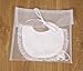 Heritage 'Yvette' SILK Bib Ivory One Size