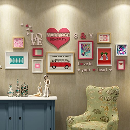 Shuang Wedding Room Bedroom Creative Wall Combination Frame Wall