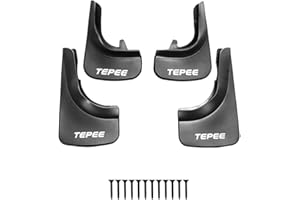RE&AR Tuning Mud Flaps Splash Guard for Peugeot Partner Tepee Front and Rear 4-Piece Set