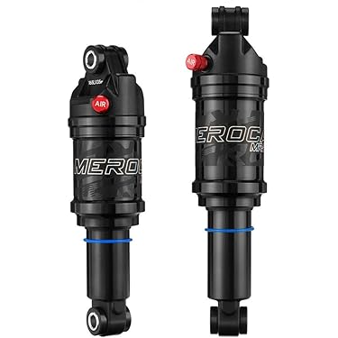 Ammortizzatore Bici M-Wave Posteriore - Per Montaggio 165mm, Molla In Acciaio, Regolabile, Nero/argento - Foto 2